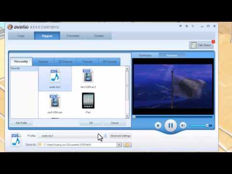 Tutorial on how to rip Blu-ray 3D to WMV 3D
